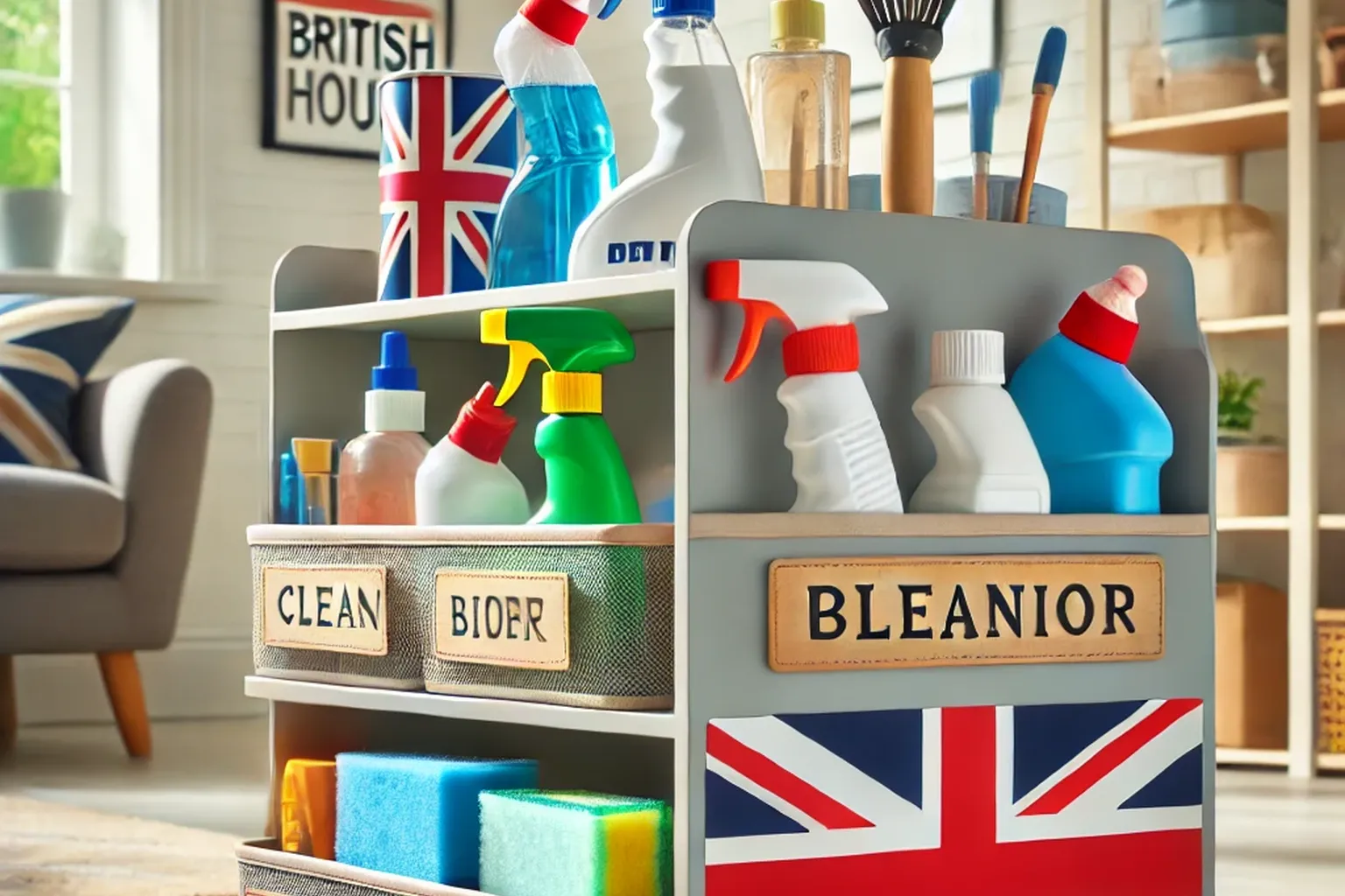 How to Organize Your Cleaning Supplies Efficiently